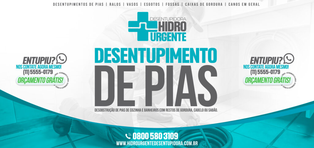 Mogiana Desentupidora 24 Horas Técnico da Desentupidora Mooca SP realizando o desentupimento de pia com equipamentos profissionais.