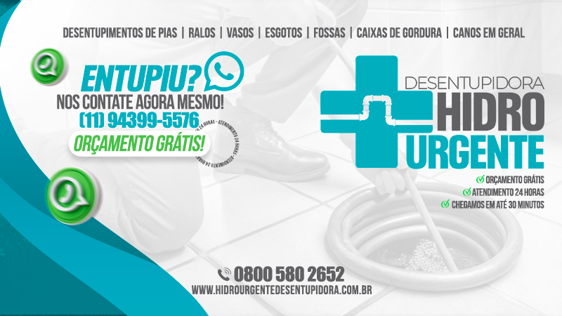 Desentupidora Hidro Urgente